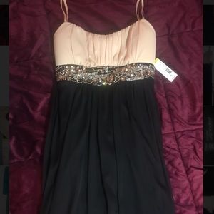 Ruby Rox Beaded Waist Emma Prom/Party Dress